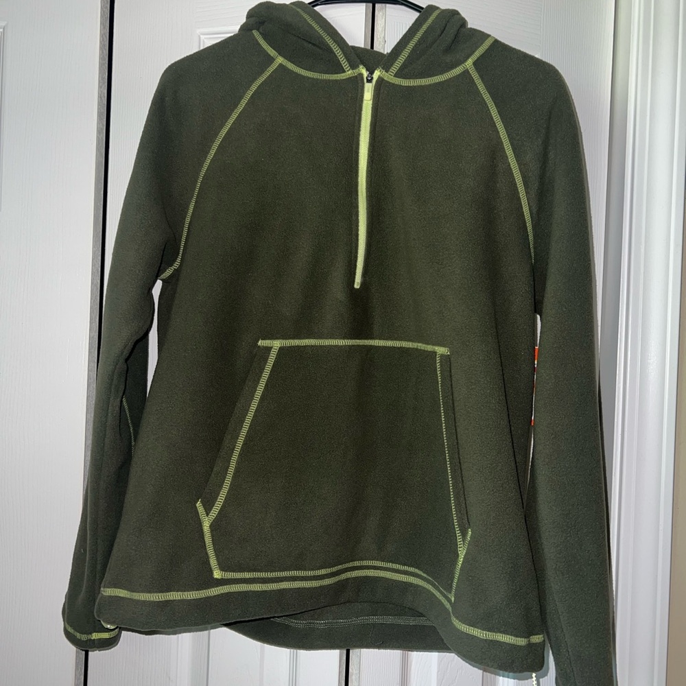 Bass Outdoor Forest Night Quarter Zip Pullover